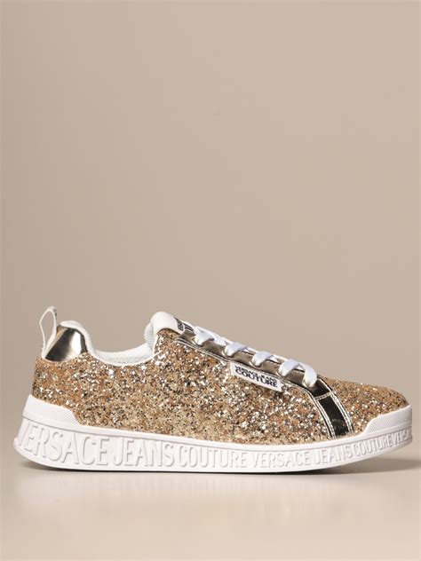 glitter versace trainers|versace jeans for women.